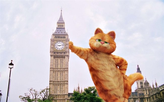 Невероятно симпатичный кот Гарфилд - Трейлеры