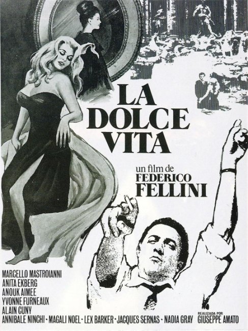 "Сладкая жизнь"/ "La dolce vita" (1960) - Трейлеры