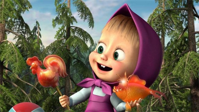 «Маша и Медведь» , персонаж мультфильма - Трейлеры