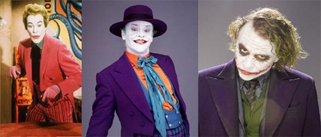 Джек Николсон в зловещем образе Джокера из истории о Бэтмене - Биографии