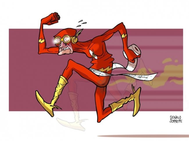 Супергерой - Флэш - Биографии