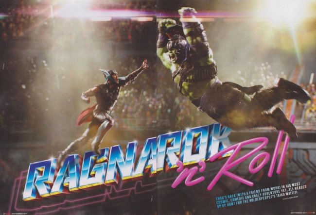 Новые кадры фильма "Тор: Рагнарёк"