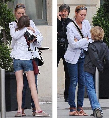 Ума Турман актриса (Uma Thurman) биография, фото, личная жизнь, рост вес - Иностранные актеры.