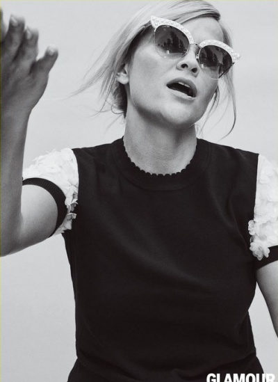 Роскошная Риз Уизерспун блистает на страницах глянца