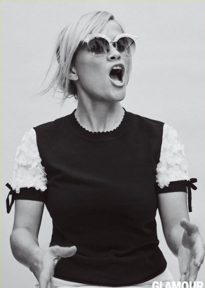 Роскошная Риз Уизерспун блистает на страницах глянца