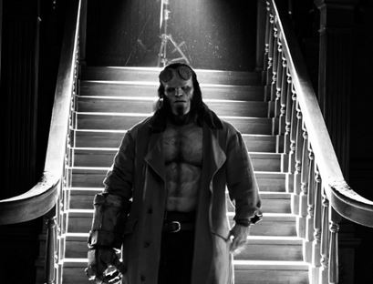 Появились первые фото Дэвида Харбора в образе Хеллбоя