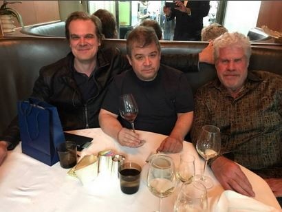 Появились первые фото Дэвида Харбора в образе Хеллбоя