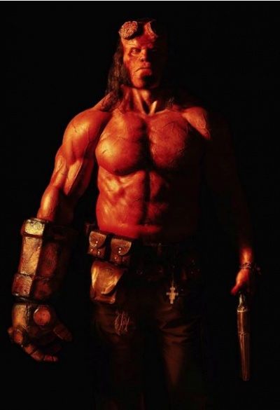 Появились первые фото Дэвида Харбора в образе Хеллбоя