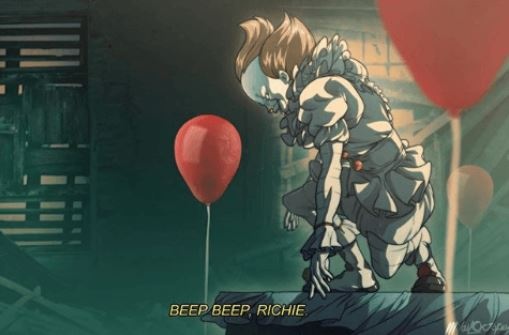 Пеннивайз из "Оно" стал героем аниме