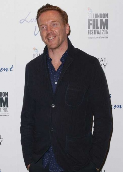 Дэмиен Льюис и Дуглас Бут на премьере "С любовью, Винсент" в Лондоне