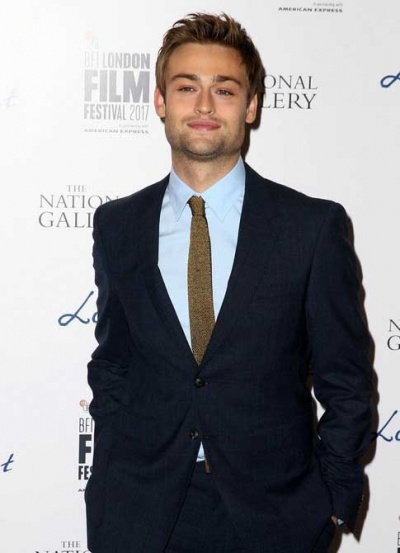 Дэмиен Льюис и Дуглас Бут на премьере "С любовью, Винсент" в Лондоне