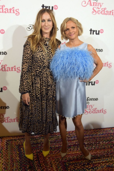 Сара Джессика Паркер вышла в свет в смелом наряде