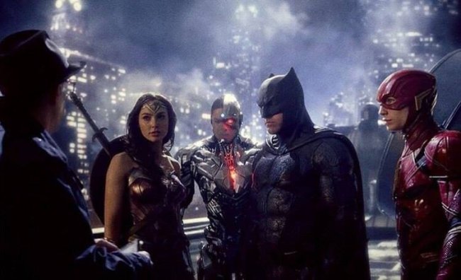 Новые кадры фильма "Лига Справедливости"