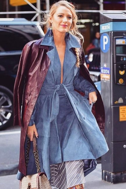 Блейк Лайвли восхитила стильными нарядами