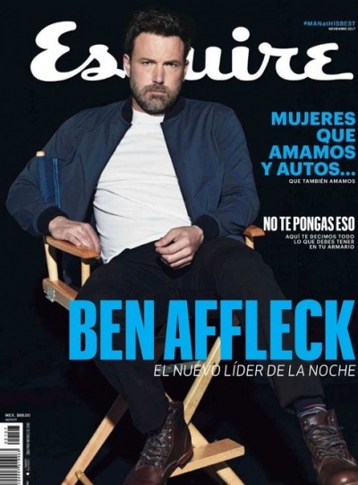 Бен Аффлек снялся в фотосессии для нового номера Esquire