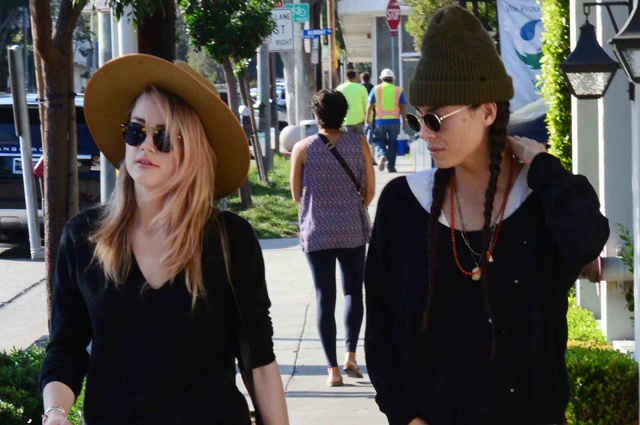 Эмбер Хёрд проводит время с бывшей девушкой