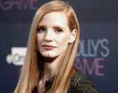 Джессика Честейн на премьере фильма "Игра Молли" в Испании