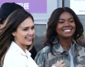 Джессика Альба в новых кадрах со съемок "Плохих парней"