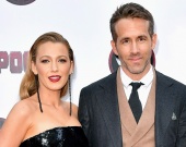 Блейк Лайвли и Райан Рейнольдс на премьере фильма "Дэдпул 2" в Нью-Йорке"